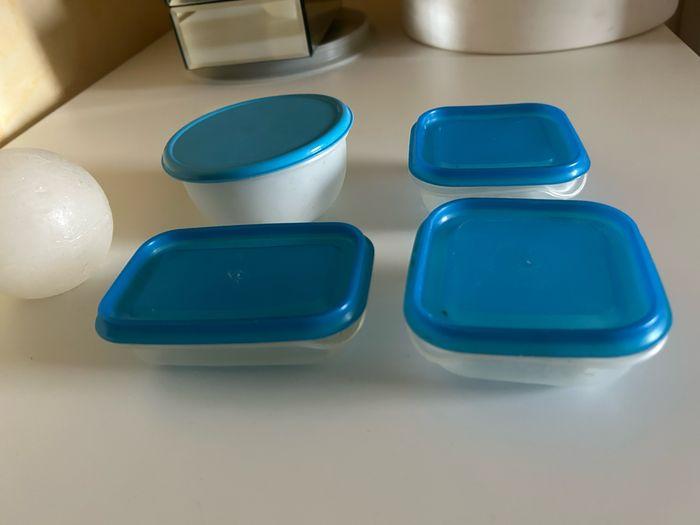 Lot Tupperware bleu - photo numéro 3