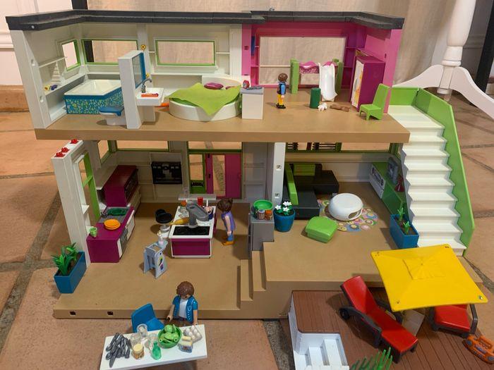 Maison moderne playmobil avec piscine - photo numéro 2