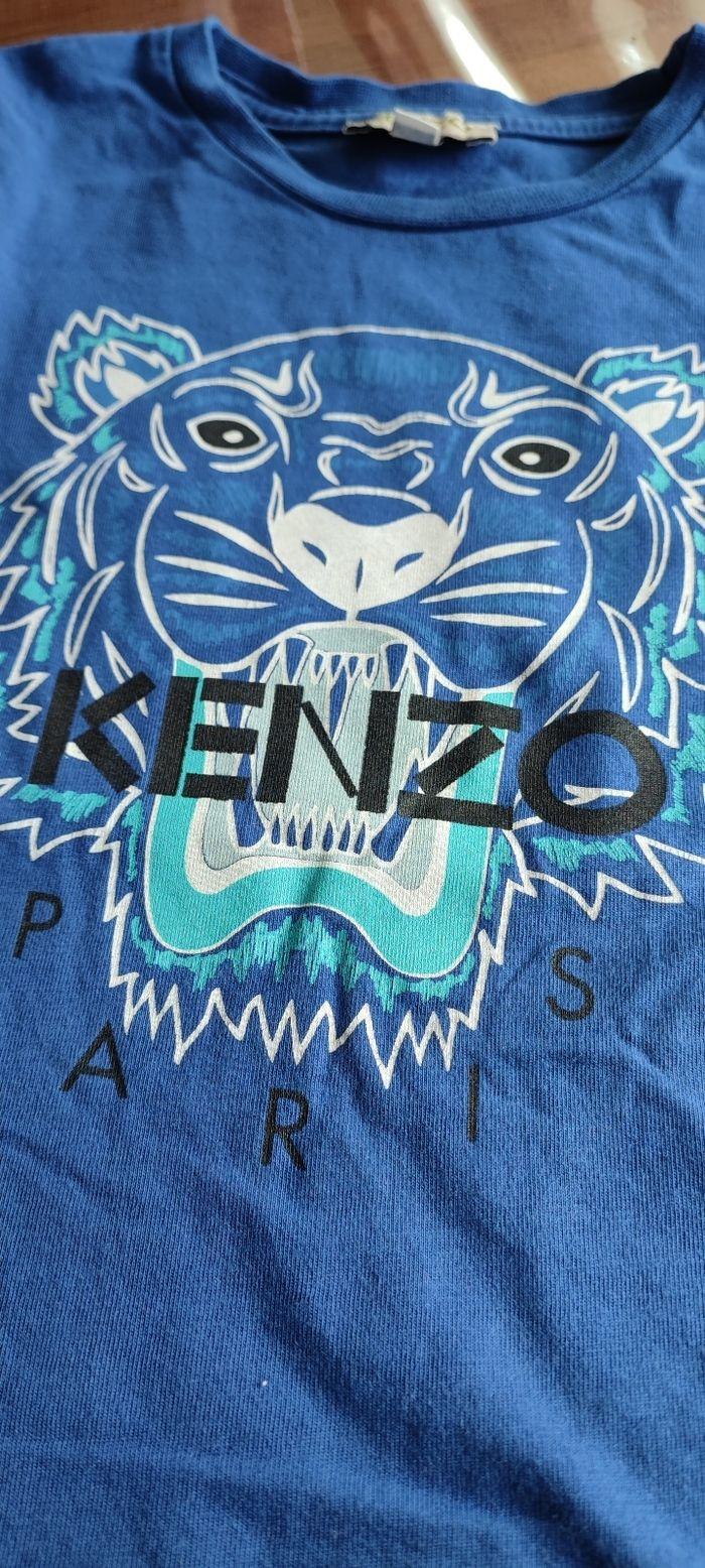 Tee-shirt kenzo 5 ans bleu - photo numéro 2