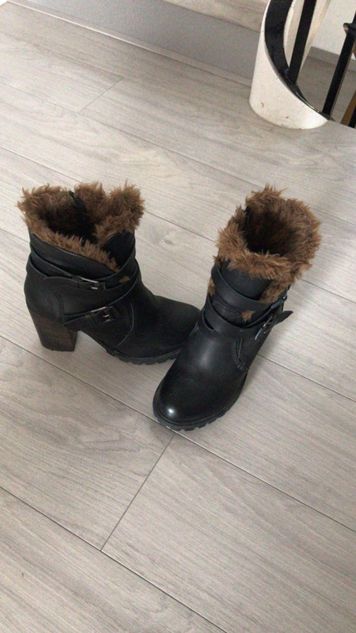 Bottines à talons Primark noires - photo numéro 1