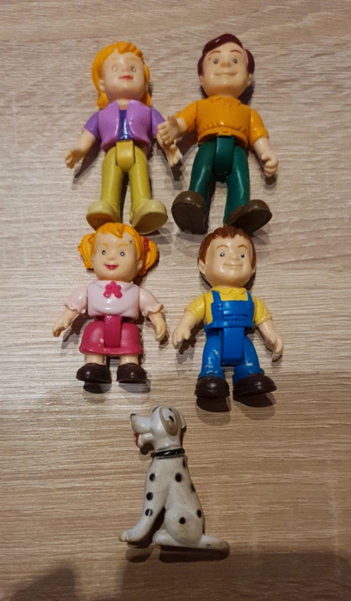 Lot de 5 figurines