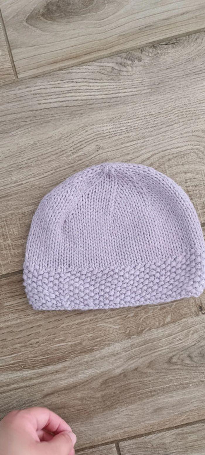 Bonnet violet titi taille unique - photo numéro 2