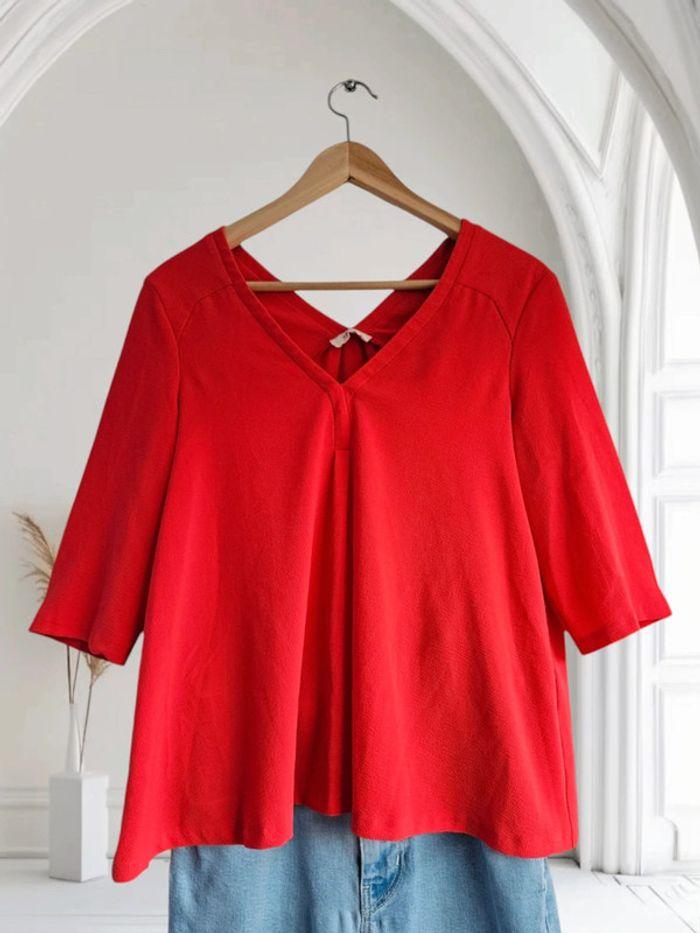 Blouse rouge Sydney - Ba&sh - photo numéro 4