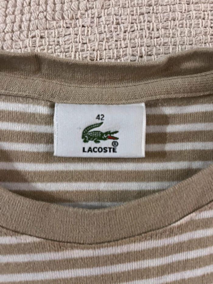 Tee-shirt Lacoste - photo numéro 4