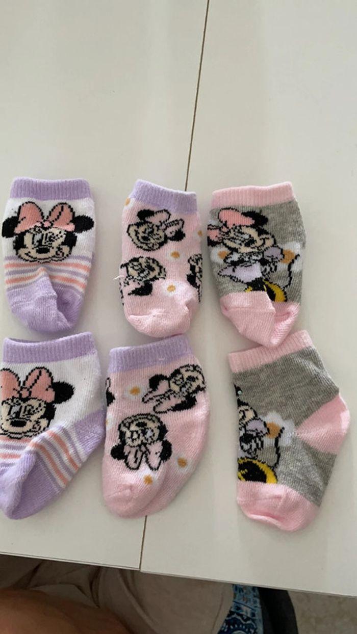 Lot de 3 chaussettes Disney Minnie - photo numéro 1