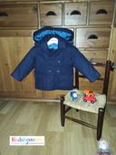 Manteau Duffle coat jacadi 12 mois tbe