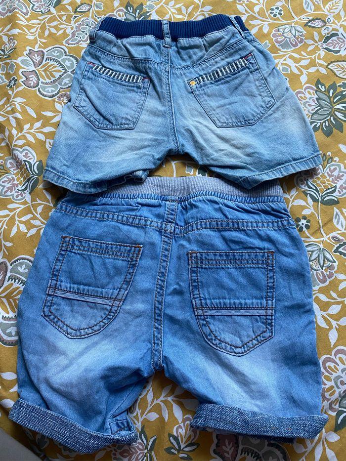 Lot 2 short en jean 12 mois - photo numéro 4