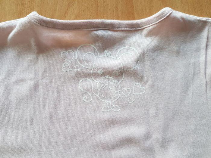 T-Shirt rose pale T. 12/14 ans - photo numéro 2