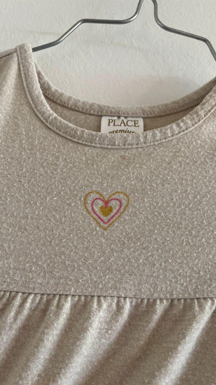 Tee shirt beige Place Premium - photo numéro 4