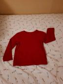 T-shirt rouge manches longues Palomino 4 ans