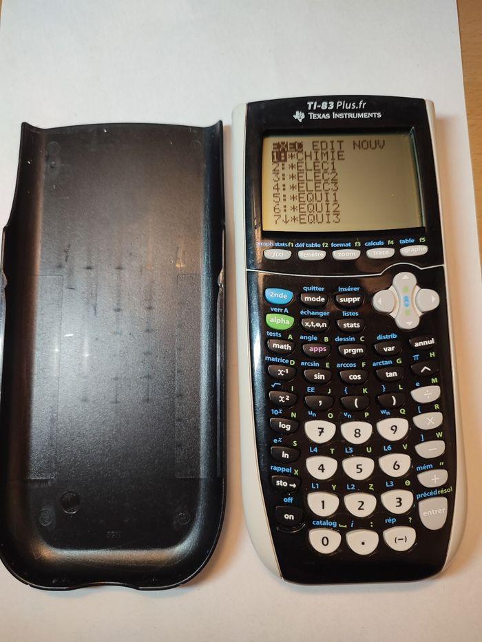 TI 83 PLUS.FR calculatrice graphique - photo numéro 4