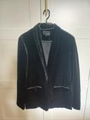 Blazer velours noir