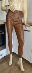 tres jolie pantalon marron camel zara taille 36