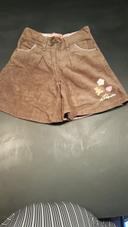 Short velours lulu castagnette 3 ans