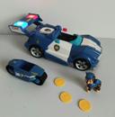 👮 Pat Patrouille Voiture de Police Chase Transformable Moto Sonore Lumineuse 35 cm