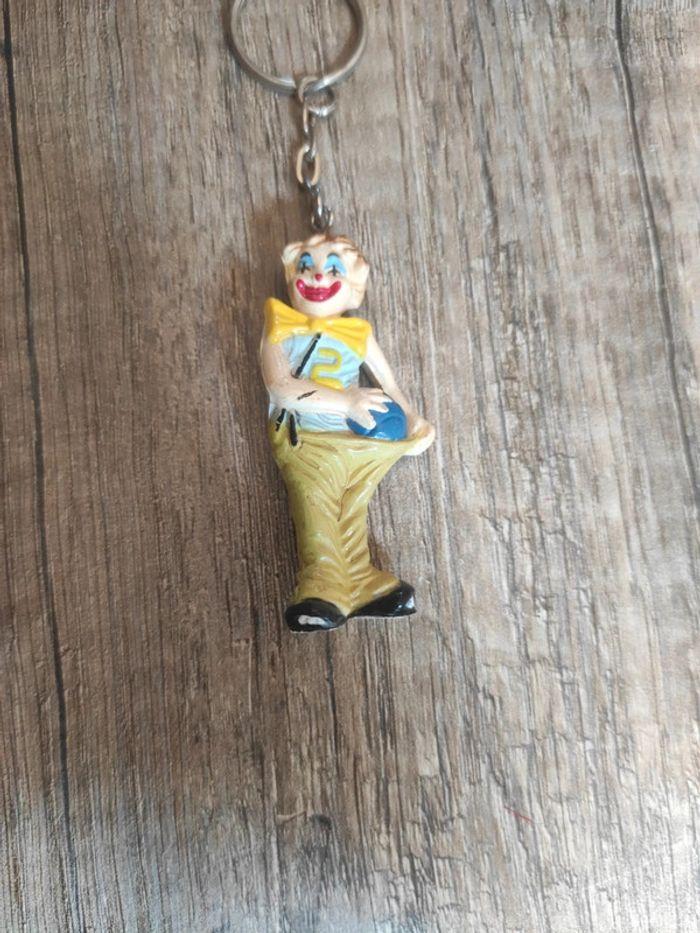 Lot de 6 porte-clés figurines clowns originaux - photo numéro 7