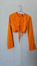 Crop top orange