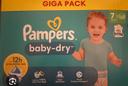 Giga pack Pampers baby dry taille 7