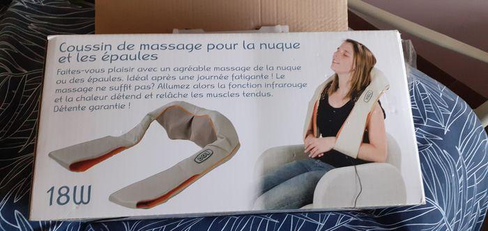 coussin massage nuque et epaule - photo numéro 2