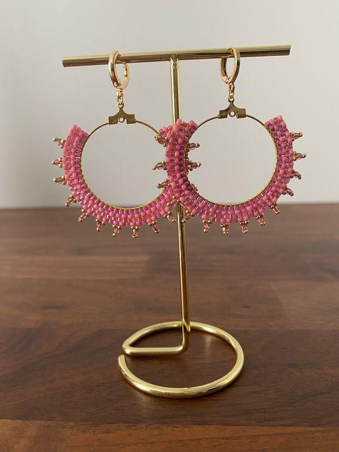 Boucles d’oreilles Miyuki - photo numéro 1