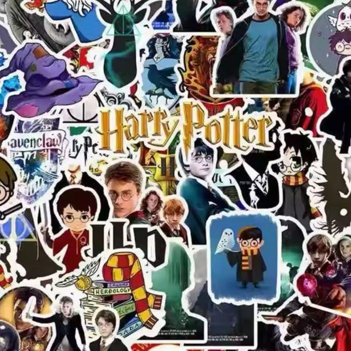 Lot 50 Stickers autocollants Harry Potter