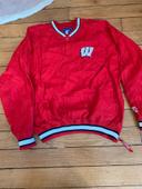 Bomber imperméable Starter wisconsin rouge t.L