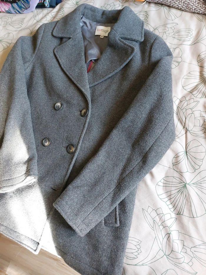 Manteau gris - photo numéro 2