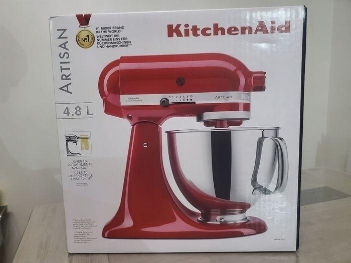 Robot Pâtissier KITCHENAID ARTISAN 5KSM125EER Rouge Empire - photo numéro 1