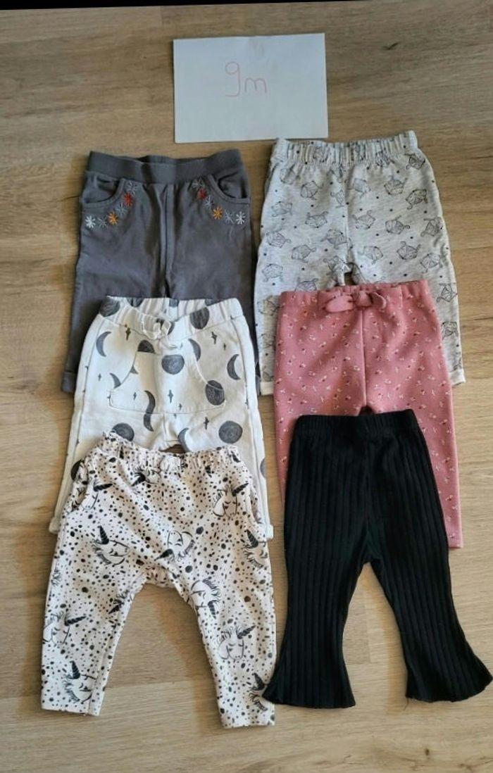 Lot de 6 pantalons 9mois