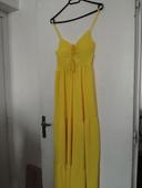 Robe femme taille L jaune