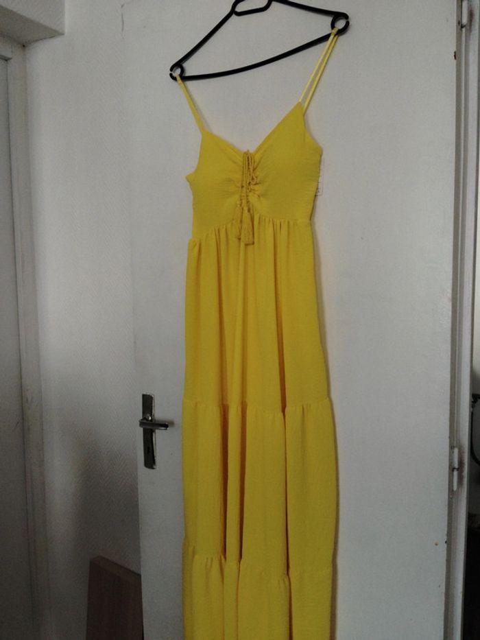 Robe femme taille L jaune - photo numéro 1