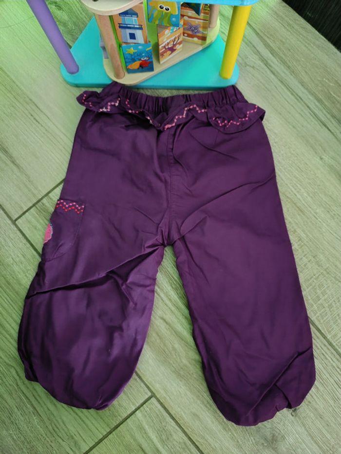 Pantalon violet du pareil au même 18 mois - photo numéro 1