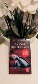 livre La Part Des Flammes - gaëlle nohant comme neuf