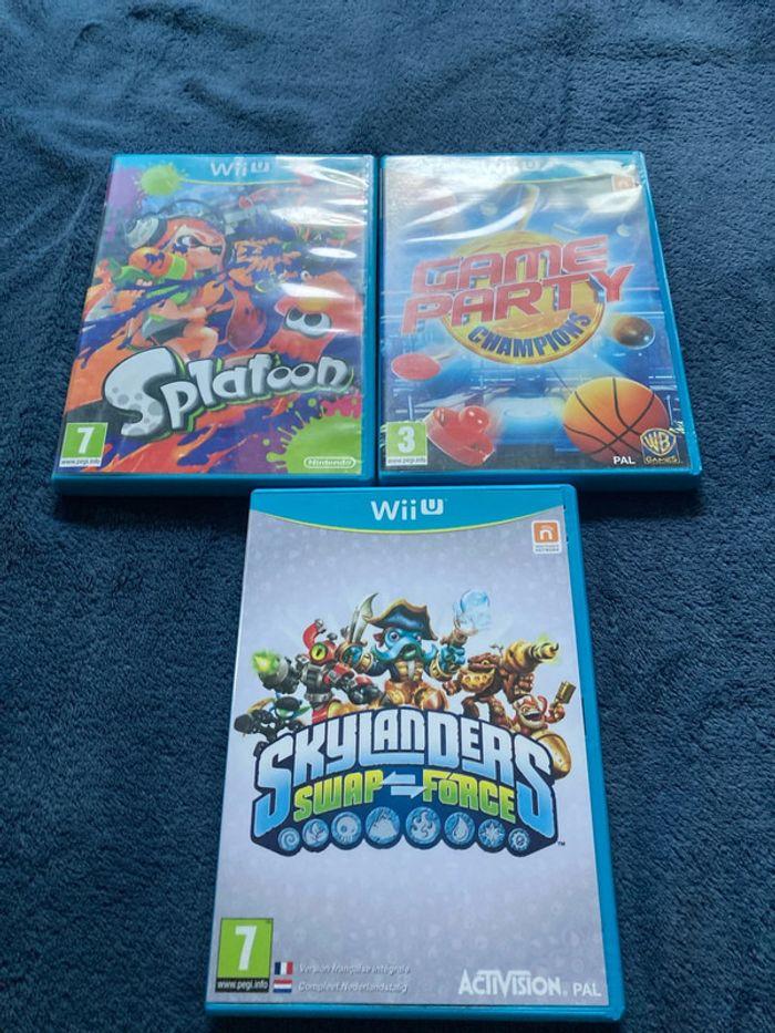 Lot de wii u - photo numéro 1