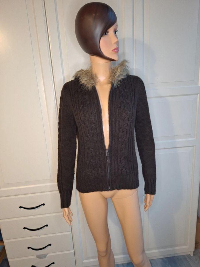 Veste chaude ado fille 16 ans  marron C&A - photo numéro 2