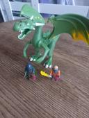 Dragon vert playmobil chevalier