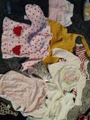 Lot de 10 vêtements fille 1 mois