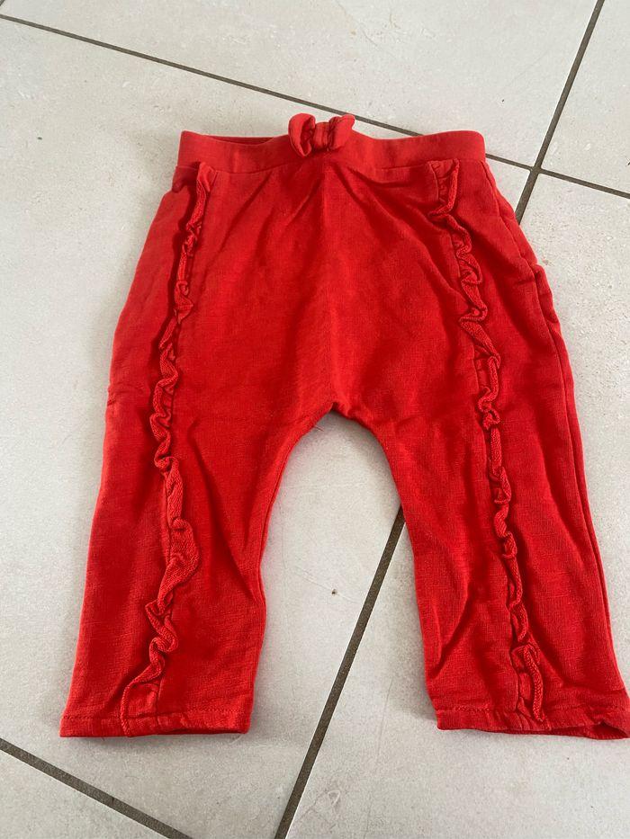 Pantalon rouge kiabi 12 mois - photo numéro 7