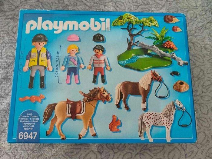 6947 - Cavaliers et poneys et cheval - Playmobil Country - photo numéro 2