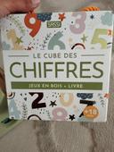 Le cube des chiffres jeux en bois