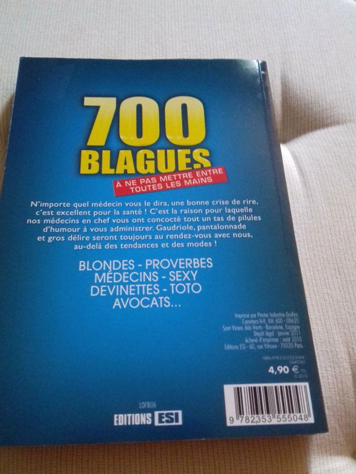 Livre 700 blagues - photo numéro 2