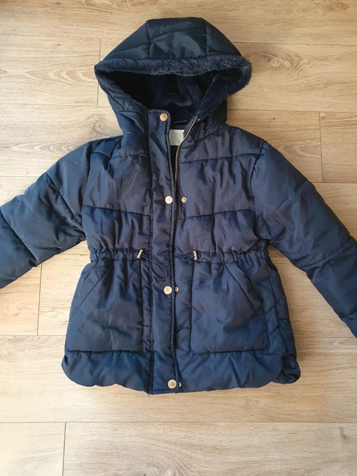 Manteau zara marine 10 ans