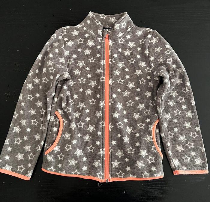 Veste zippée polaire fille - 8 ans - photo numéro 1