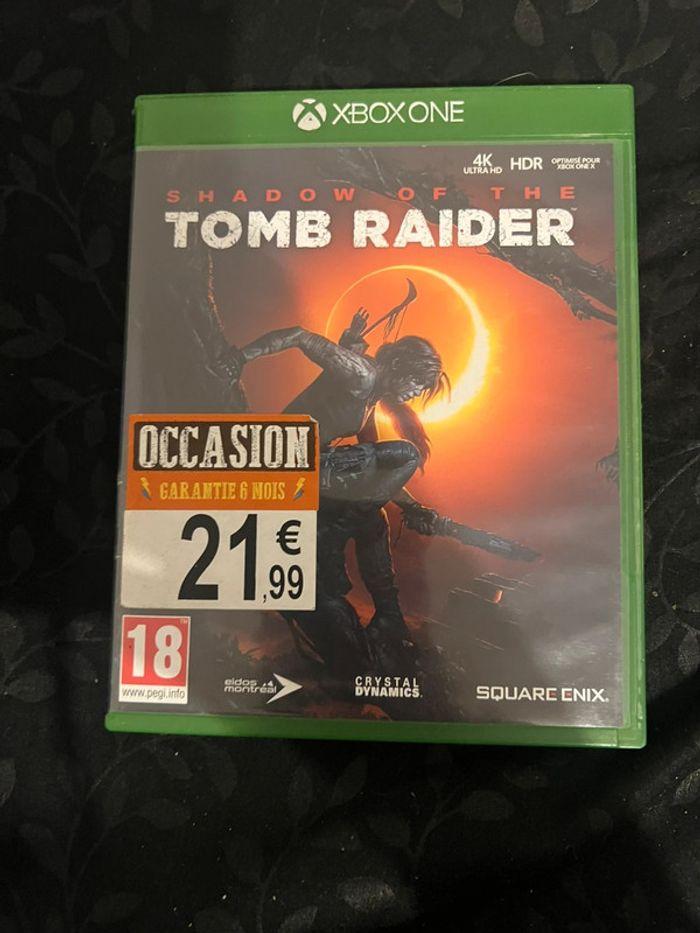 Jeu Xbox Tomb raider - photo numéro 1