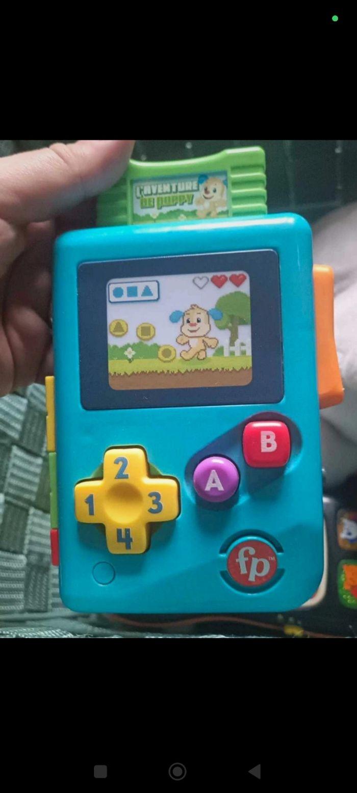 Jouet ma première console de jeux Fisher price