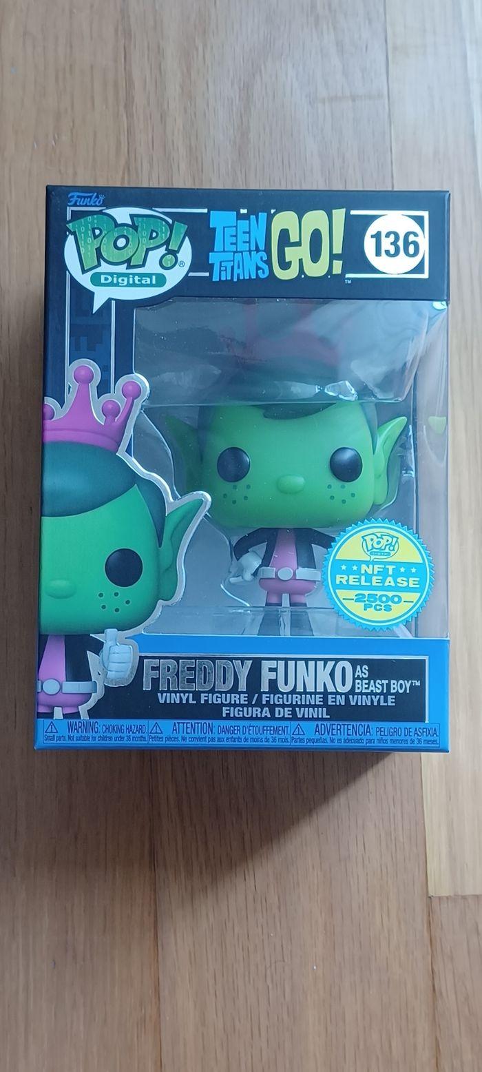 Funko pop nft freddy as beast boy - photo numéro 1