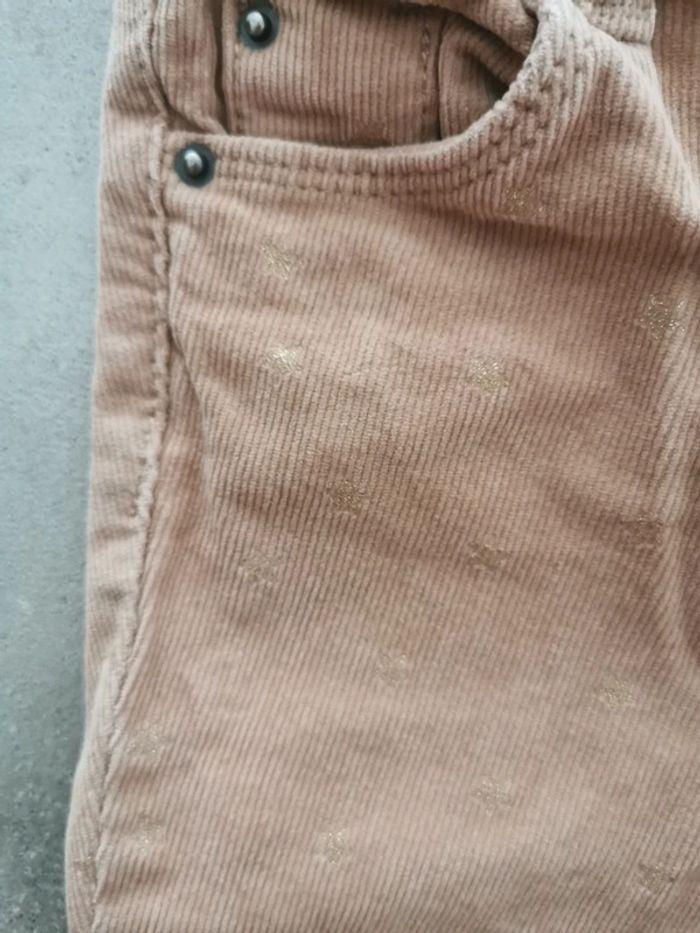 Pantalon velours fille 4 ans kiabi - photo numéro 2