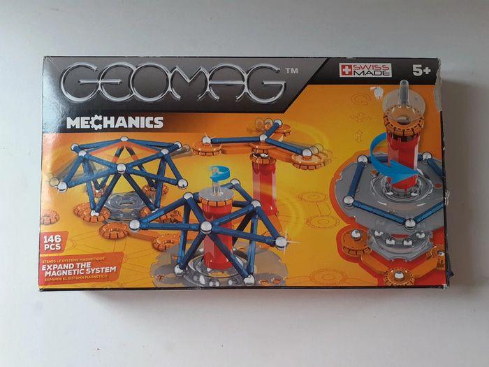 Geomag Mechanics 146 pièces avec boîte et notice - photo numéro 2