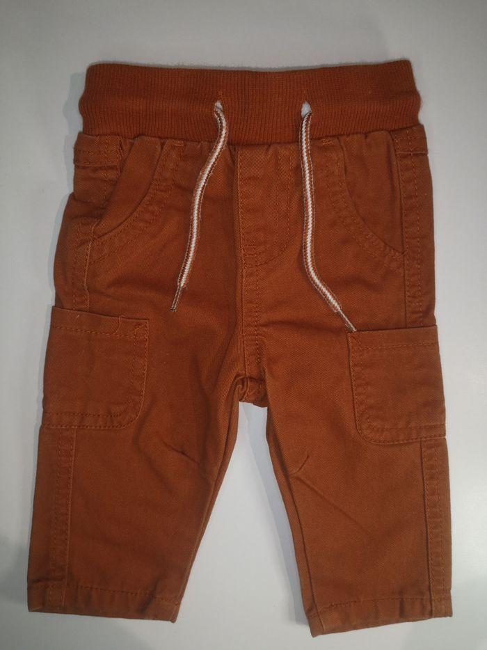 Pantalon camel 3 mois Kiabi - photo numéro 1