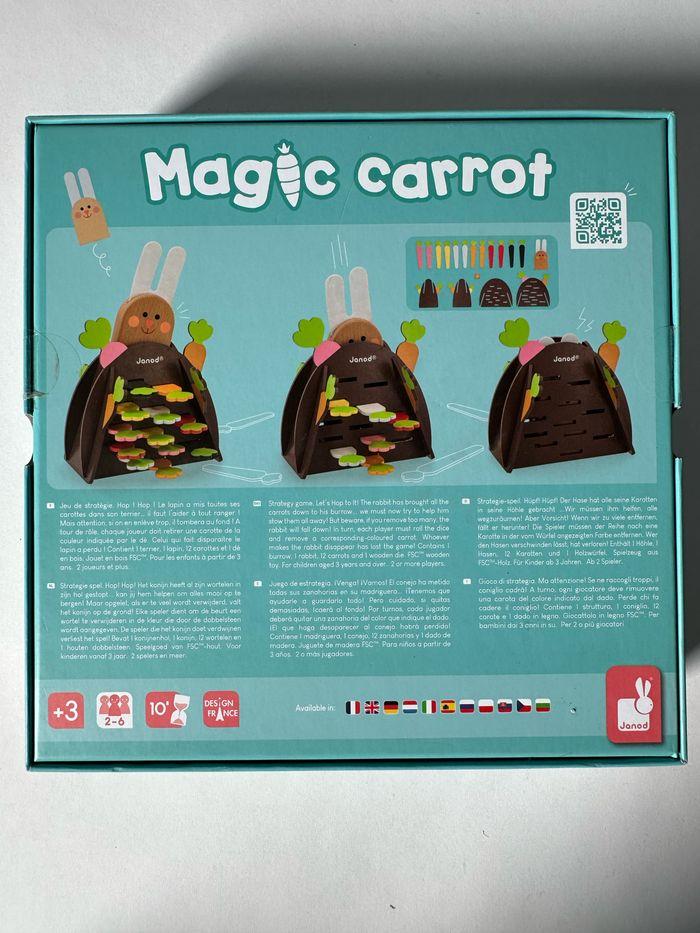 Jeu de société enfants Magic Carrot Janod - photo numéro 2